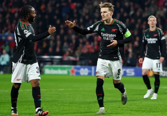 Skuad Arsenal di Liga Champions