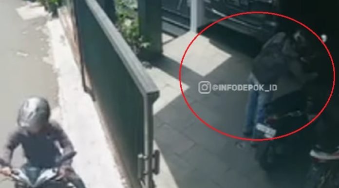 Aksi Curanmor di Depok