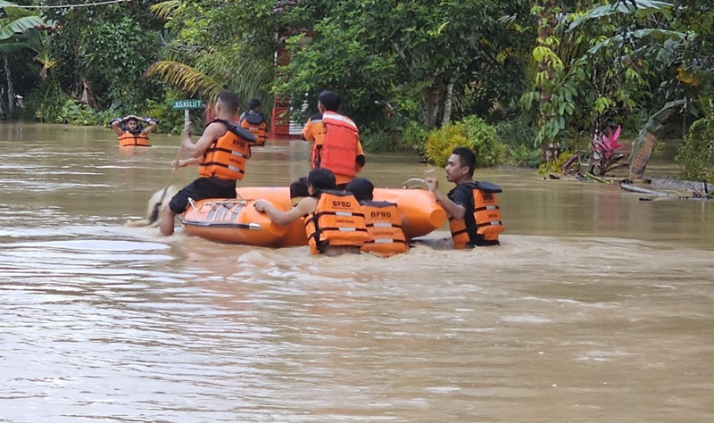 Banjir di Penajam Paser Utara