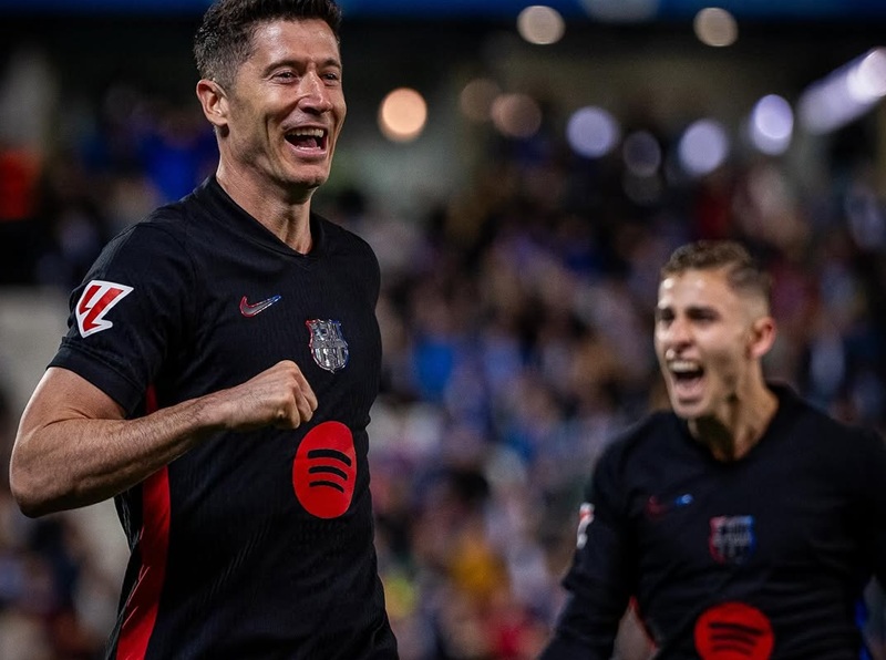 Barcelona saat melawan Leganes