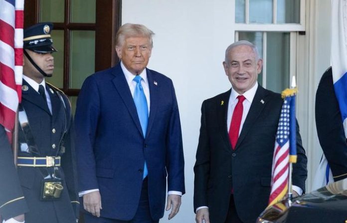 Donald Trump dan Benjamin Netanyahu