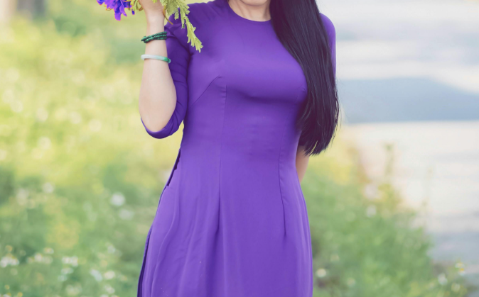 Dress lavender