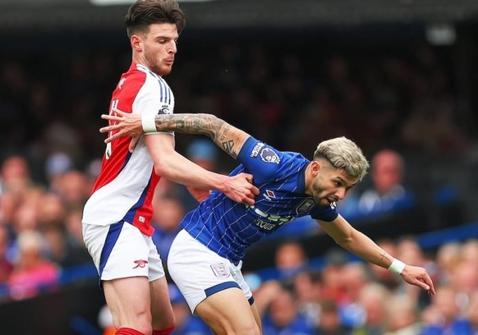 Ipswich vs Arsenal di Liga Inggris