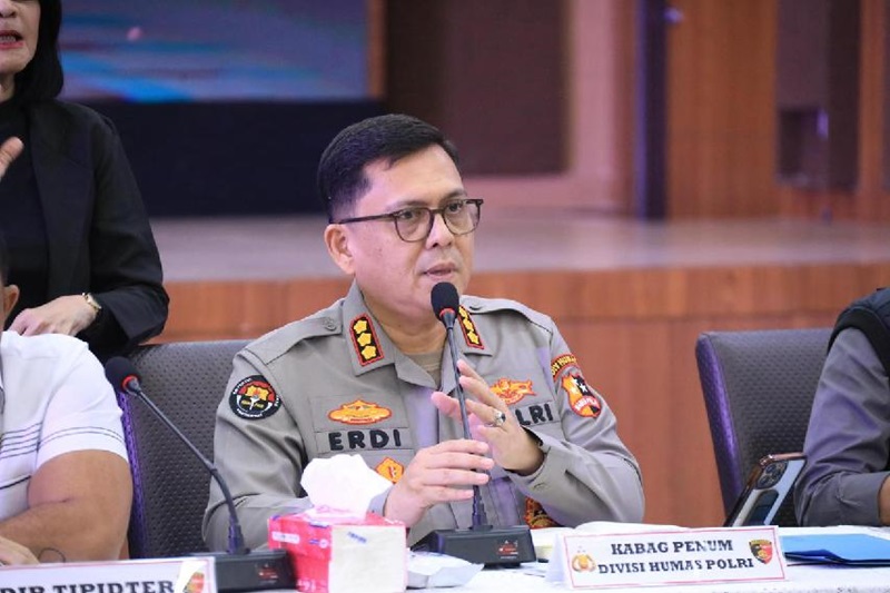 Kabag Penum Divisi Humas Polri Kombes Pol Erdi