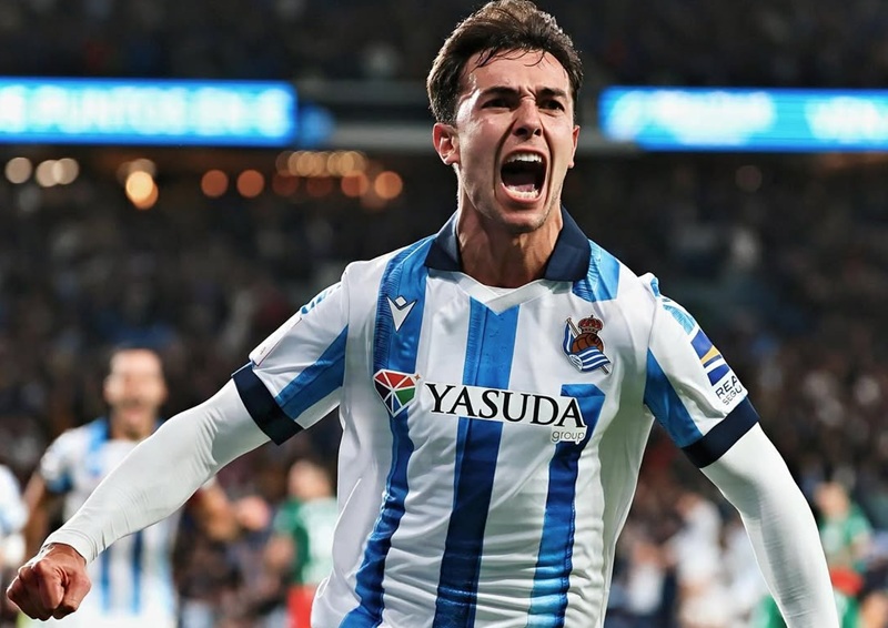 Martin Zubimendi bersama Real Sociedad