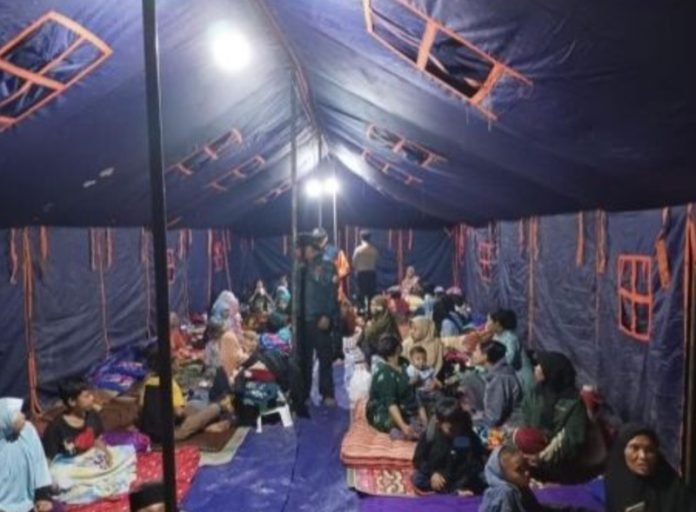 Pengungsi di Brebes
