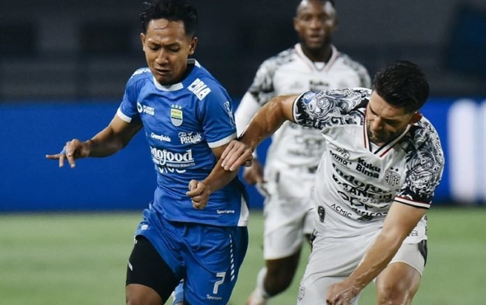 Persib vs Bali United pada lanjutan Liga 1