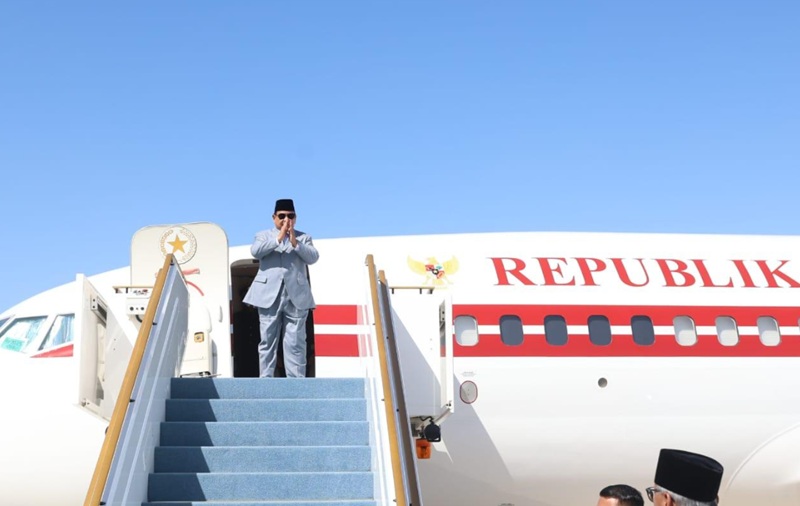 Prabowo Subianto di Abu Dhabi
