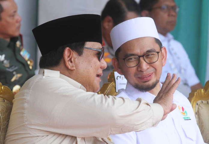 Prabowo dan Ustad Adi Hidayat