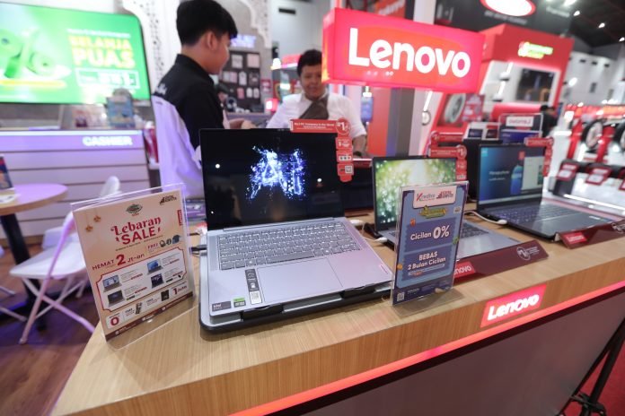 Produk laptop di JLF 2025