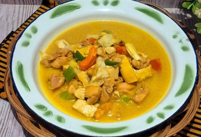 Resep Tongseng Ayam Tahu Santan
