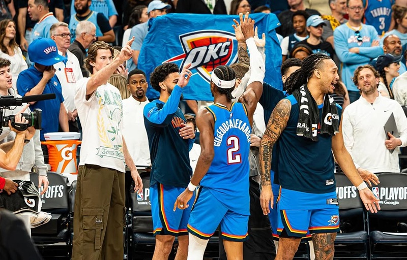 Skuad oklahoma city thunder