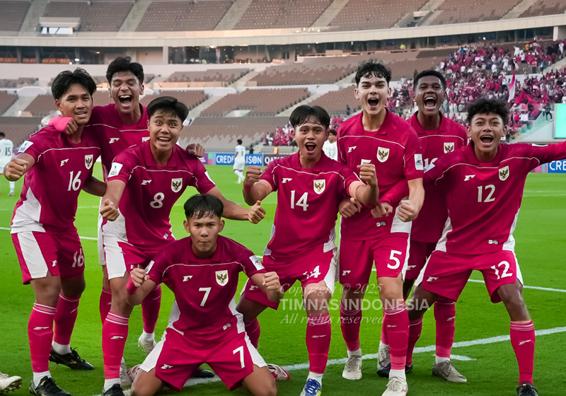 Skuad Timnas U-17 Indonesia di Piala Asia U-17 2025
