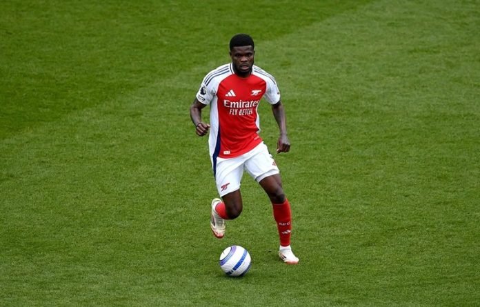 Thomas Partey bersama Arsenal