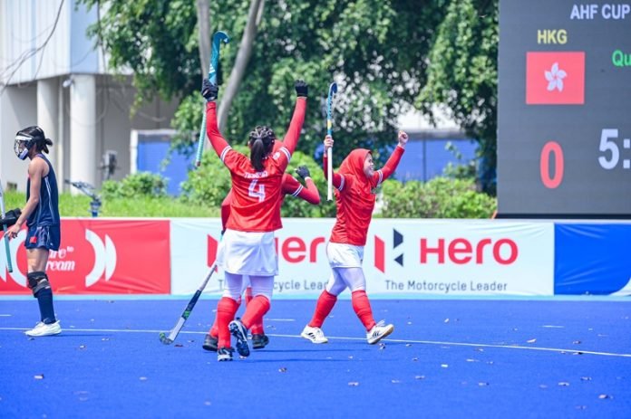 Timnas hoki outdoor putri indonesia di kejuaraan hoki outdoor piala asia 2025,