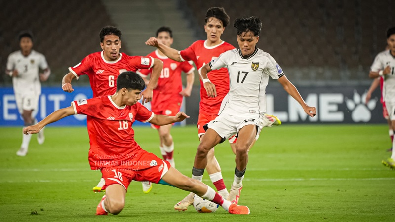Timnas U-17 Indonesia vs Afghanistan di Piala Asia U-17 2025