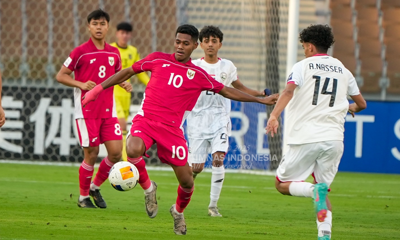 Timnas U-17 Indonesia vs Yaman di Piala Asia U-17 2025
