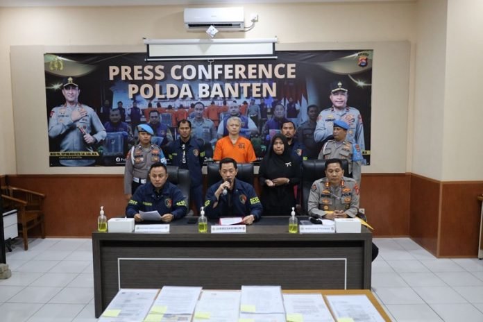 Charlie Chandra Ditahan Polda Banten