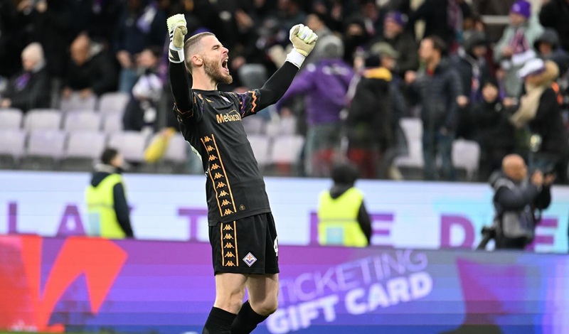 David De Gea bersama Fiorentina