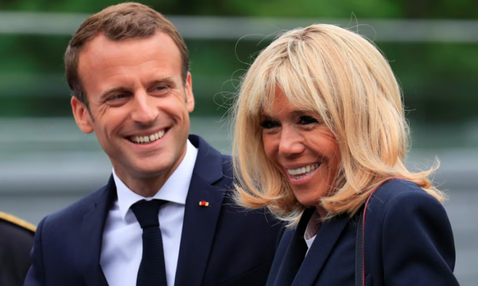 Emmanuel dan Brigitte Macron