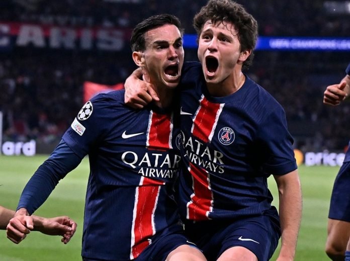Fabian ruiz selebrasi gol lawan arsenal di leg kedua semifinal liga champions