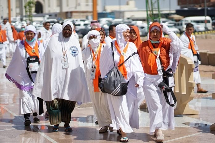 Jemaah Haji Indonesia di Madinah