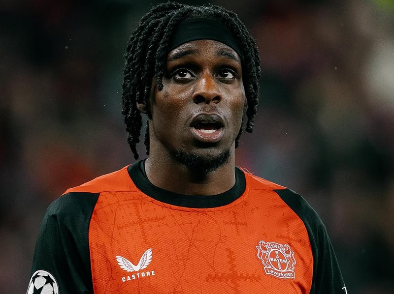 Jeremie Frimpong bersama Bayer Leverkusen