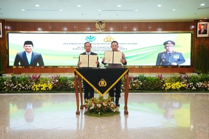 Kementerian LHK dan Polri MoU