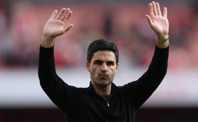 Manajer Arsenal, Mikel Arteta