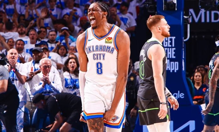 Oklahoma City Thunder vs Minnesota Timberwolves di gim pertama semifinal NBA