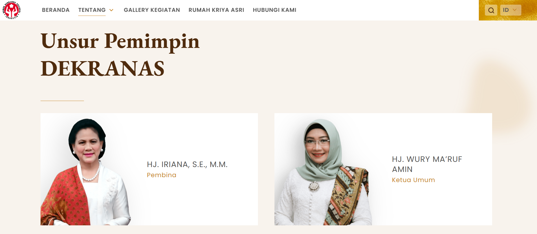 Pengurus Dewan Kerajinan Nasional - GEKRANAS