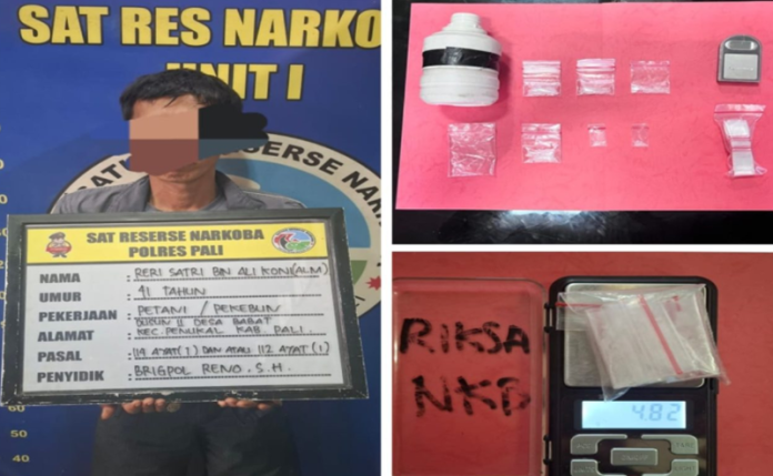 Petani Jadi Pengedar Narkoba di PALI