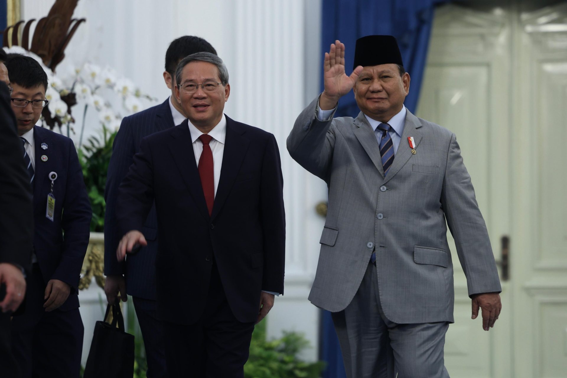Prabowo dan PM Tiongkok
