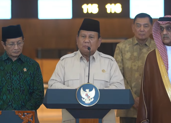 Presiden prabowo subianto 
