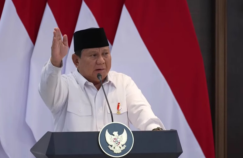 Presiden Prabowo Subianto paripurna 4