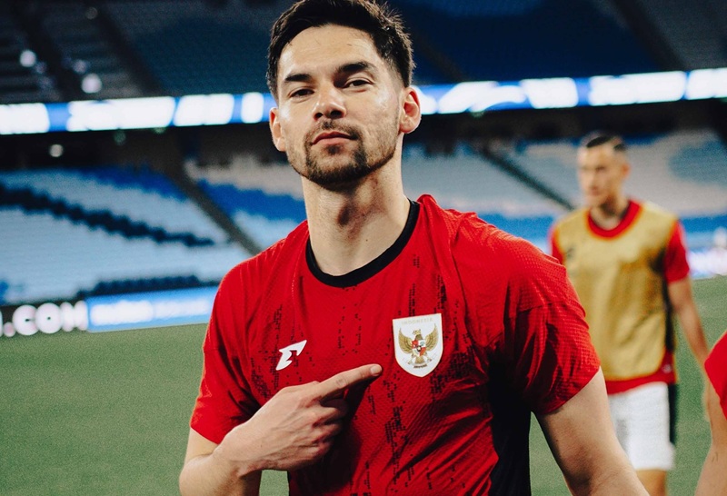 Sandy Walsh bersama Timnas Indonesia