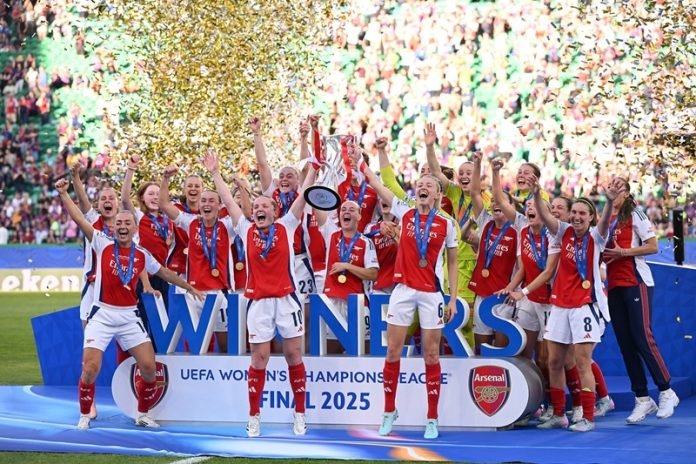 Skuad Arsenal Juara Liga Champions Wanita 2024-2025