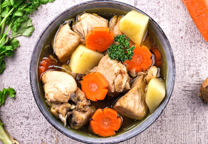 Sop ayam bening