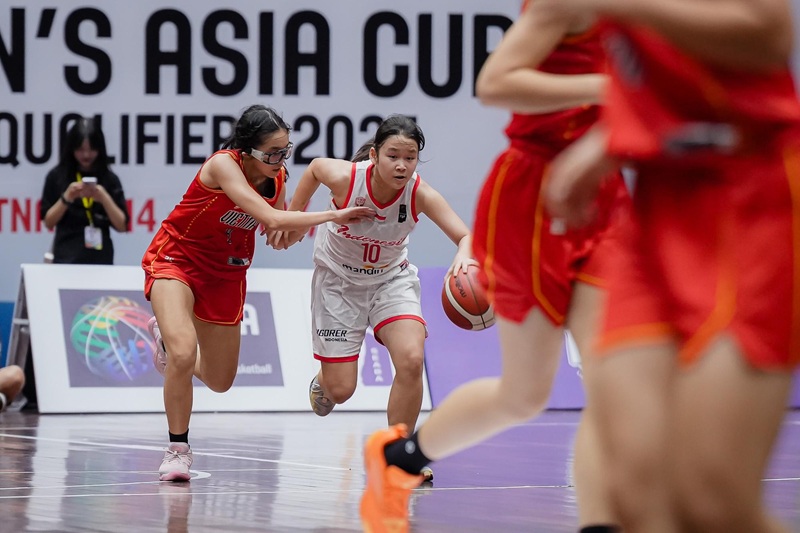 Timnas Basket Putri U-16 Indonesia vs Vietnam
