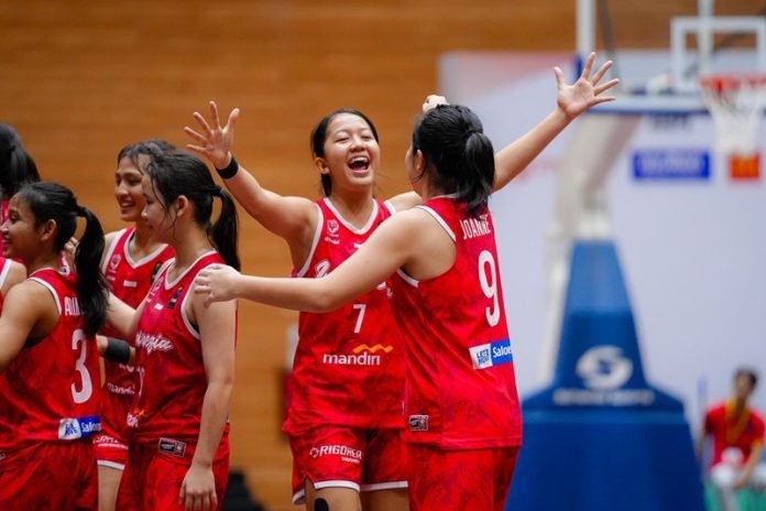 Timnas Basket U16 Putri Indonesia di FIBA U16 Women's Asia Cup 2025