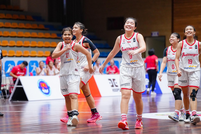 Timnas Basket U16 Putri Indonesia di Kualifikasi FIBA U16 Women's Asia Cup