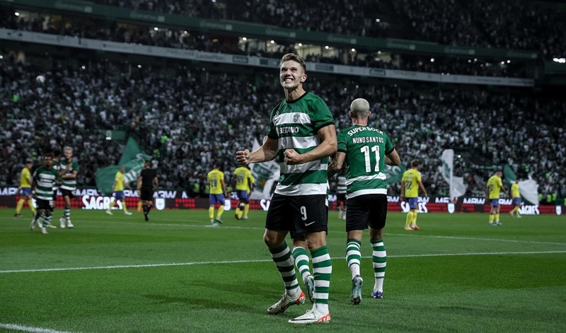 Viktor Gyokeres bersama Sporting CP