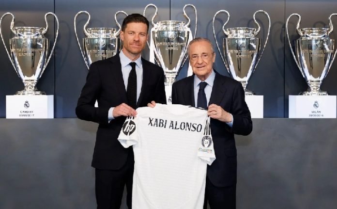 Xabi Alonso latih Real Madrid