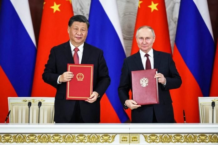 Xi Jinping dan Vladimir Putin
