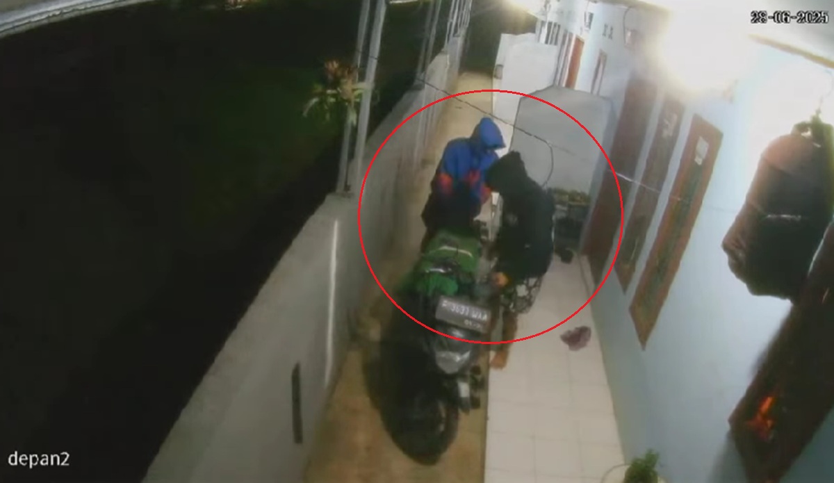 CCTV Pencurian Motor di Cianjur