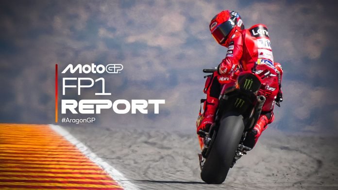 FP1 MotoGP Aragon