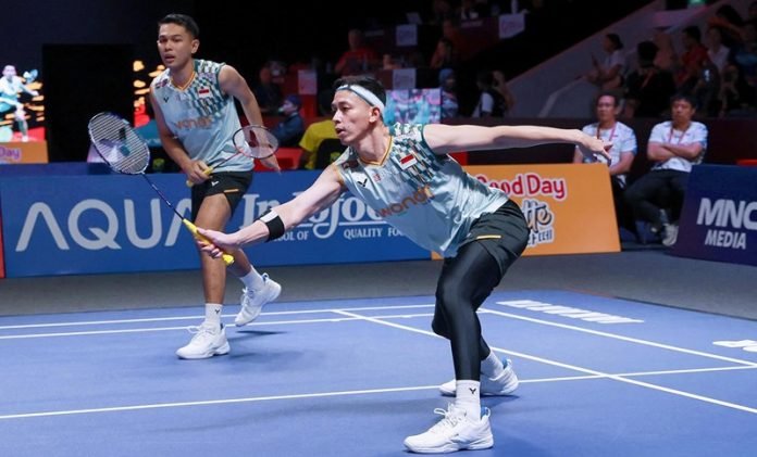 Fajar-Rian di Indonesia Open 2025