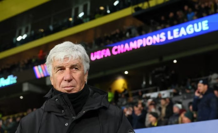 Gian Piero Gasperini pelatih AS Roma