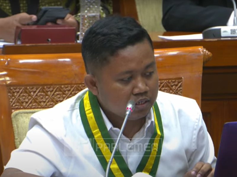 Gurun Arisastra PB SEMMI RDPU dengan Komisi III DPR RI