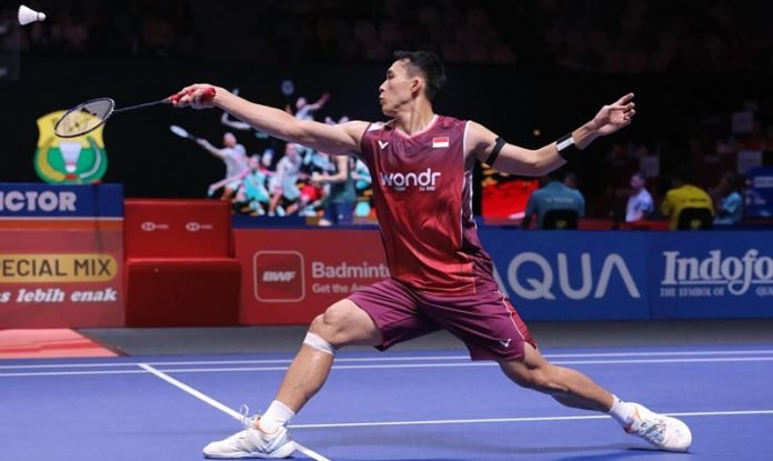 Jonatan Christie di Indonesia Open 2025